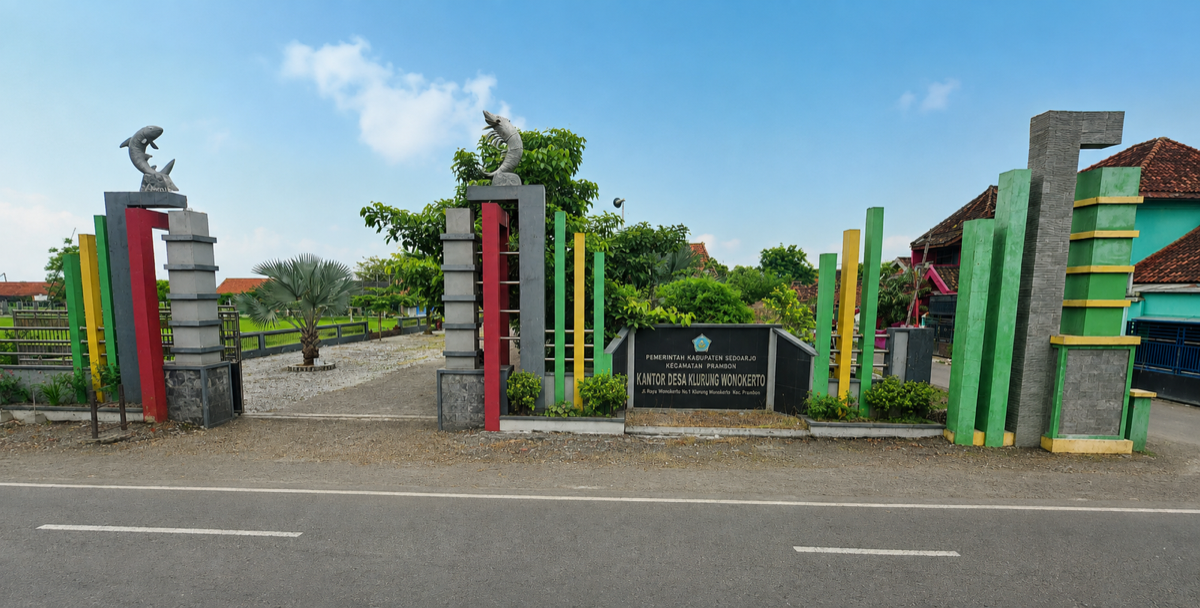 Suasana Desa Kedungwonokerto